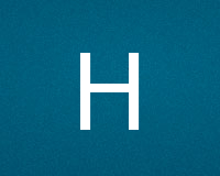 Трафареты буквы H