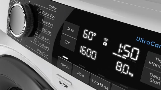 Значки стиральная машина Electrolux